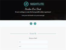 Tablet Screenshot of nightlite.com